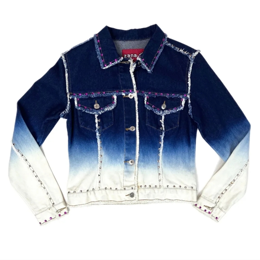 Zana Di Ombre Jean Jacket Y2K